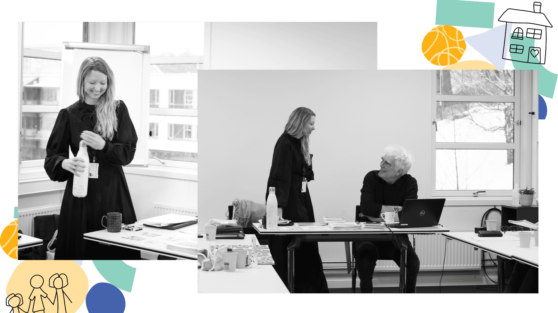 Bilde av Jeanne Maria Holm Jensen og Petter Næsje